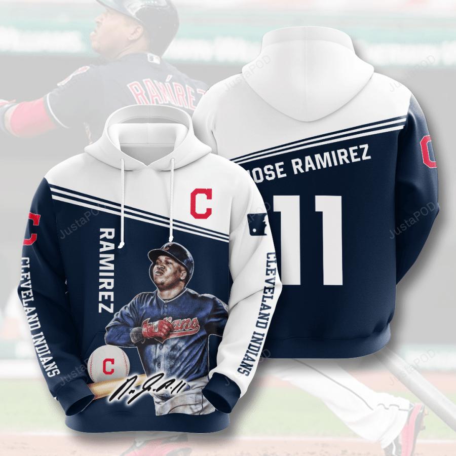 Mlb Cleveland Indians 3D Hoodie Zip Hoodie Style 05