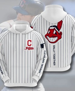 Mlb Cleveland Indians 3D Hoodie Zip Hoodie Style 06