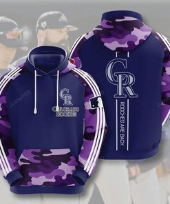Mlb Colorado Rockies 3D Hoodie Zip Hoodie Style 02