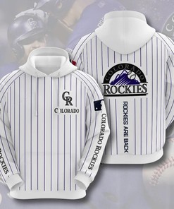 Mlb Colorado Rockies 3D Hoodie Zip Hoodie Style 03