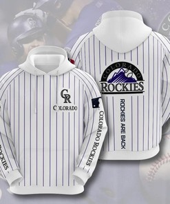 Mlb Colorado Rockies 3D Hoodie Zip Hoodie Style 03