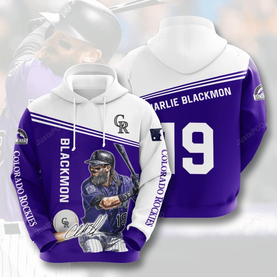 Mlb Colorado Rockies 3D Hoodie Zip Hoodie Style 05