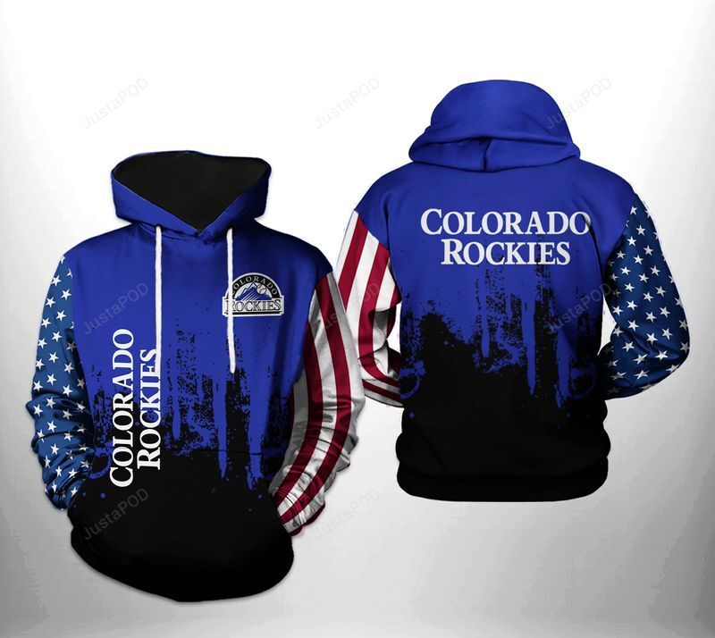 Mlb Colorado Rockies 3D Hoodie Zip Hoodie Style 08