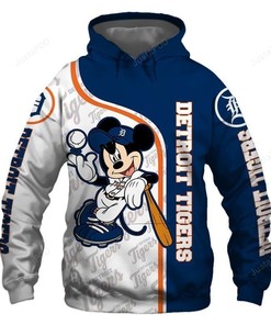 Mlb Detroit Tigers 3D Hoodie Zip Hoodie Style 09
