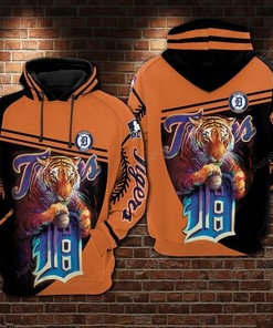 Mlb Detroit Tigers 3D Hoodie Zip Hoodie Style 10