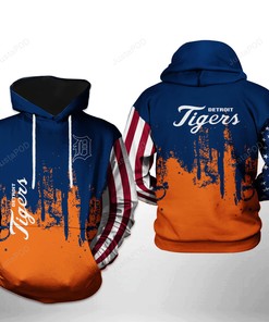 Mlb Detroit Tigers 3D Hoodie Zip Hoodie Style 12