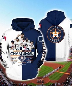 Mlb Houston Astros 3D Hoodie Zip Hoodie Style 02