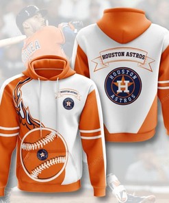 Mlb Houston Astros 3D Hoodie Zip Hoodie Style 06