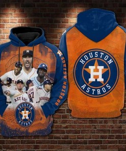 Mlb Houston Astros 3D Hoodie Zip Hoodie Style 09