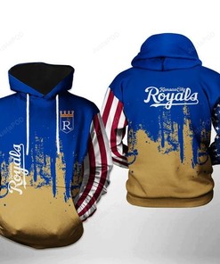 Mlb Kansas City Royals 3D Hoodie Zip Hoodie Style 02