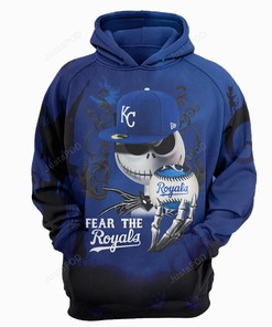 Mlb Kansas City Royals 3D Hoodie Zip Hoodie Style 07