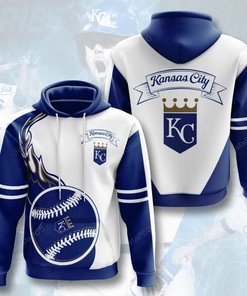 Mlb Kansas City Royals 3D Hoodie Zip Hoodie Style 08