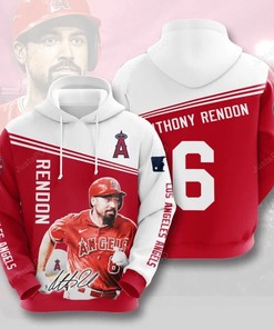 Mlb Los Angeles Angels 3D Hoodie Zip Hoodie Style 02