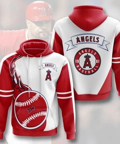 Mlb Los Angeles Angels 3D Hoodie Zip Hoodie Style 03