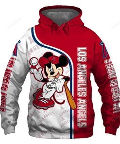 Mlb Los Angeles Angels 3D Hoodie Zip Hoodie Style 06