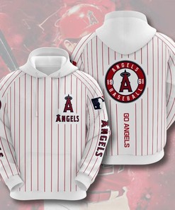 Mlb Los Angeles Angels 3D Hoodie Zip Hoodie Style 08