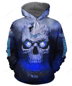 Mlb Los Angeles Dodgers 3D Hoodie Zip Hoodie Style 07