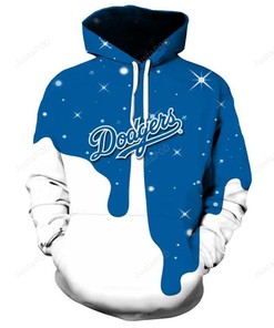 Mlb Los Angeles Dodgers 3D Hoodie Zip Hoodie Style 08