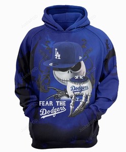 Mlb Los Angeles Dodgers 3D Hoodie Zip Hoodie Style 10