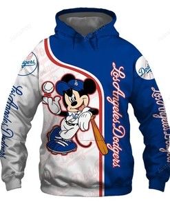 Mlb Los Angeles Dodgers 3D Hoodie Zip Hoodie Style 11