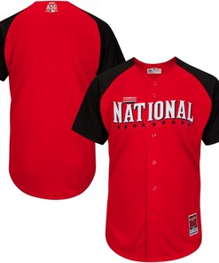 Mlb Majestic 2015 All Star Game Cool Base Jersey - Scarlet