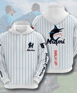 Mlb Miami Marlins 3D Hoodie Zip Hoodie Style 05