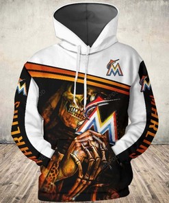 Mlb Miami Marlins 3D Hoodie Zip Hoodie Style 08