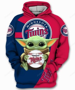 Mlb Minnesota Twins 3D Hoodie Zip Hoodie Style 01