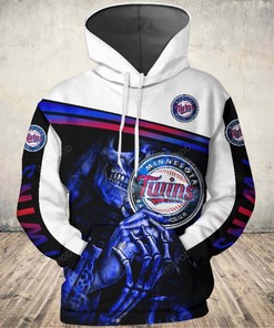 Mlb Minnesota Twins 3D Hoodie Zip Hoodie Style 04