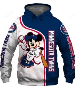Mlb Minnesota Twins 3D Hoodie Zip Hoodie Style 05