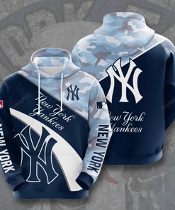 Mlb New York Yankees 3D Hoodie Zip Hoodie Style 06