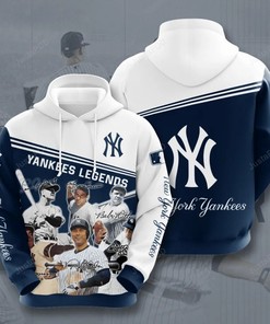 Mlb New York Yankees 3D Hoodie Zip Hoodie Style 09
