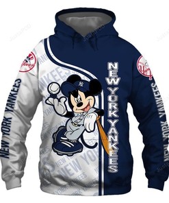 Mlb New York Yankees 3D Hoodie Zip Hoodie Style 15