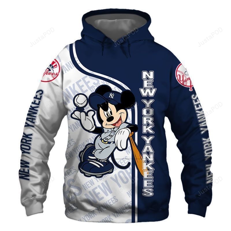 Mlb New York Yankees 3D Hoodie Zip Hoodie Style 15
