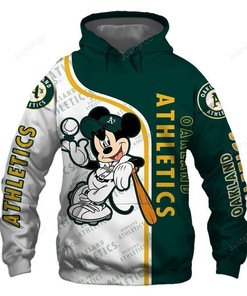 Mlb Oakland Athletics 3D Hoodie Zip Hoodie Style 01