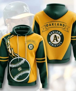 Mlb Oakland Athletics 3D Hoodie Zip Hoodie Style 05