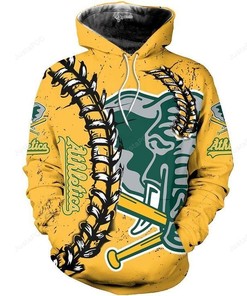 Mlb Oakland Athletics 3D Hoodie Zip Hoodie Style 09