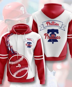 Mlb Philadelphia Phillies 3D Hoodie Zip Hoodie Style 01