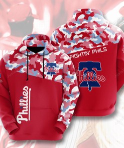 Mlb Philadelphia Phillies 3D Hoodie Zip Hoodie Style 02