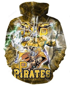 Mlb Pittsburgh Pirates 3D Hoodie Zip Hoodie Style 09
