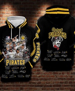 Mlb Pittsburgh Pirates 3D Hoodie Zip Hoodie Style 10