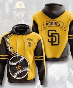 Mlb San Diego Padres 3D Hoodie Zip Hoodie Style 02