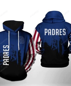 Mlb San Diego Padres 3D Hoodie Zip Hoodie Style 07