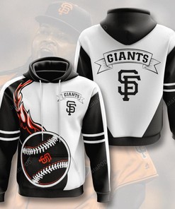 Mlb San Francisco Giants 3D Hoodie Zip Hoodie Style 01