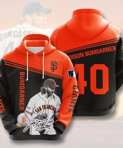 Mlb San Francisco Giants 3D Hoodie Zip Hoodie Style 04
