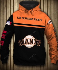 Mlb San Francisco Giants 3D Hoodie Zip Hoodie Style 10