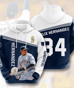 Mlb Seattle Mariners 3D Hoodie Zip Hoodie Style 03