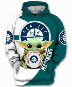Mlb Seattle Mariners 3D Hoodie Zip Hoodie Style 12