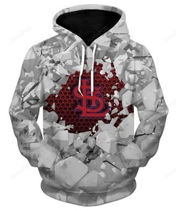 Mlb St. Louis Cardinals 3D Hoodie Zip Hoodie Style 09