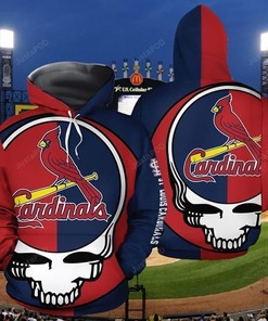 Mlb St. Louis Cardinals 3D Hoodie Zip Hoodie Style 12